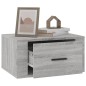 vidaXL Wand-Nachttische 2 Stk. Grau Sonoma 50x36x25 cm vidaXL Wand-Nachttische 2 Stk. Grau Sonoma 50x36x25 cm