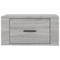 vidaXL Wand-Nachttische 2 Stk. Grau Sonoma 50x36x25 cm vidaXL Wand-Nachttische 2 Stk. Grau Sonoma 50x36x25 cm