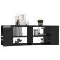 vidaXL TV-Wandschrank Hochglanz-Schwarz 102x35x35 cm Holzwerkstoff vidaXL TV-Wandschrank Hochglanz-Schwarz 102x35x35 cm Holzwerkstoff