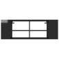 vidaXL TV-Wandschrank Hochglanz-Schwarz 102x35x35 cm Holzwerkstoff vidaXL TV-Wandschrank Hochglanz-Schwarz 102x35x35 cm Holzwerkstoff