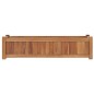 vidaXL Hochbeet 100x30x25 cm Massivholz Teak vidaXL Hochbeet 100x30x25 cm Massivholz Teak