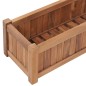 vidaXL Hochbeet 100x30x25 cm Massivholz Teak vidaXL Hochbeet 100x30x25 cm Massivholz Teak
