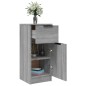 vidaXL Sideboard Grau Sonoma 30x30x70 cm Holzwerkstoff vidaXL Sideboard Grau Sonoma 30x30x70 cm Holzwerkstoff