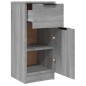 vidaXL Sideboard Grau Sonoma 30x30x70 cm Holzwerkstoff vidaXL Sideboard Grau Sonoma 30x30x70 cm Holzwerkstoff