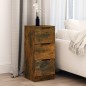 vidaXL Sideboard Räuchereiche 30x30x70 cm Holzwerkstoff vidaXL Sideboard Räuchereiche 30x30x70 cm Holzwerkstoff
