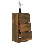 vidaXL Sideboard Räuchereiche 30x30x70 cm Holzwerkstoff vidaXL Sideboard Räuchereiche 30x30x70 cm Holzwerkstoff
