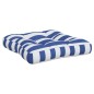 vidaXL Palettenkissen 2 Stk. Blau & Weiß Gestreift Oxford-Gewebe vidaXL Palettenkissen 2 Stk. Blau & Weiß Gestreift Oxford-Gewebe