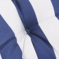 vidaXL Palettenkissen 2 Stk. Blau & Weiß Gestreift Oxford-Gewebe vidaXL Palettenkissen 2 Stk. Blau & Weiß Gestreift Oxford-Gewebe