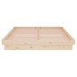 vidaXL Massivholzbett 135x190 cm vidaXL Massivholzbett 135x190 cm