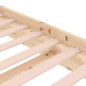 vidaXL Massivholzbett 135x190 cm vidaXL Massivholzbett 135x190 cm