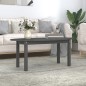 vidaXL Couchtisch Grau 110x55x45 cm Massivholz Kiefer vidaXL Couchtisch Grau 110x55x45 cm Massivholz Kiefer