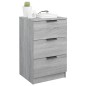 vidaXL Nachttische 2 Stk. Grau Sonoma 40x36x65 cm vidaXL Nachttische 2 Stk. Grau Sonoma 40x36x65 cm