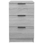 vidaXL Nachttische 2 Stk. Grau Sonoma 40x36x65 cm vidaXL Nachttische 2 Stk. Grau Sonoma 40x36x65 cm