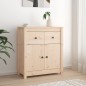 vidaXL Sideboard 70x35x80 cm Massivholz Kiefer vidaXL Sideboard 70x35x80 cm Massivholz Kiefer