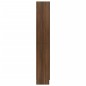 vidaXL Vitrinenschrank Braun Eiche 82,5x30,5x185,5 cm Holzwerkstoff vidaXL Vitrinenschrank Braun Eiche 82,5x30,5x185,5 cm Holzwerkstoff