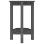vidaXL Couchtisch Grau Ø 40x60 cm Massivholz Kiefer vidaXL Couchtisch Grau Ø 40x60 cm Massivholz Kiefer
