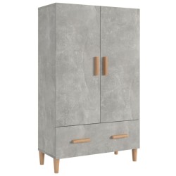 vidaXL Highboard Betongrau 70x31x115 cm Holzwerkstoff