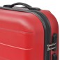 vidaXL 3-tlg. Hartschalenkoffer-Set Rot 45,5/55/66 cm vidaXL 3-tlg. Hartschalenkoffer-Set Rot 45,5/55/66 cm