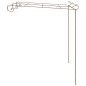 vidaXL Garten-Pergola Antik-Braun 3x3x2,5 m Eisen vidaXL Garten-Pergola Antik-Braun 3x3x2,5 m Eisen