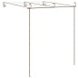 vidaXL Garten-Pergola Antik-Braun 3x3x2,5 m Eisen vidaXL Garten-Pergola Antik-Braun 3x3x2,5 m Eisen
