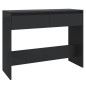 vidaXL Konsolentisch Schwarz 100x35x76,5 cm Holzwerkstoff vidaXL Konsolentisch Schwarz 100x35x76,5 cm Holzwerkstoff