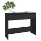 vidaXL Konsolentisch Schwarz 100x35x76,5 cm Holzwerkstoff vidaXL Konsolentisch Schwarz 100x35x76,5 cm Holzwerkstoff
