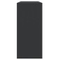 vidaXL Konsolentisch Schwarz 100x35x76,5 cm Holzwerkstoff vidaXL Konsolentisch Schwarz 100x35x76,5 cm Holzwerkstoff