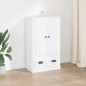 vidaXL Highboard Weiß 60x35,5x103,5 cm Holzwerkstoff vidaXL Highboard Weiß 60x35,5x103,5 cm Holzwerkstoff