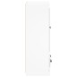 vidaXL Highboard Weiß 60x35,5x103,5 cm Holzwerkstoff vidaXL Highboard Weiß 60x35,5x103,5 cm Holzwerkstoff