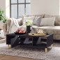 vidaXL Couchtisch Hochglanz-Grau 103,5x60x35 cm Holzwerkstoff vidaXL Couchtisch Hochglanz-Grau 103,5x60x35 cm Holzwerkstoff