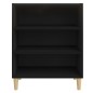 vidaXL Sideboard Schwarz 57x35x70 cm Holzwerkstoff vidaXL Sideboard Schwarz 57x35x70 cm Holzwerkstoff