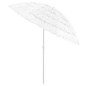 vidaXL Hawaii Sonnenschirm Weiß 240 cm vidaXL Hawaii Sonnenschirm Weiß 240 cm