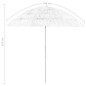 vidaXL Hawaii Sonnenschirm Weiß 240 cm vidaXL Hawaii Sonnenschirm Weiß 240 cm