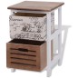 vidaXL Nachttisch Holz vidaXL Nachttisch Holz