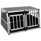vidaXL Hundetransportbox mit Doppeltür 89 x 69 x 50 cm vidaXL Hundetransportbox mit Doppeltür 89 x 69 x 50 cm