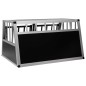 vidaXL Hundetransportbox mit Doppeltür 89 x 69 x 50 cm vidaXL Hundetransportbox mit Doppeltür 89 x 69 x 50 cm