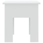 vidaXL Couchtisch Weiß 40x40x42 cm Holzwerkstoff vidaXL Couchtisch Weiß 40x40x42 cm Holzwerkstoff