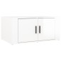 vidaXL Couchtisch Hochglanz-Weiß 80x50x36 cm Holzwerkstoff vidaXL Couchtisch Hochglanz-Weiß 80x50x36 cm Holzwerkstoff
