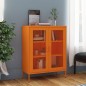 vidaXL Lagerschrank Orange 80x35x101,5 cm Stahl vidaXL Lagerschrank Orange 80x35x101,5 cm Stahl