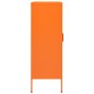vidaXL Lagerschrank Orange 80x35x101,5 cm Stahl vidaXL Lagerschrank Orange 80x35x101,5 cm Stahl