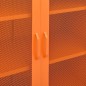 vidaXL Lagerschrank Orange 80x35x101,5 cm Stahl vidaXL Lagerschrank Orange 80x35x101,5 cm Stahl
