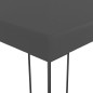 vidaXL Gartenpavillon 3x6 m Anthrazit vidaXL Gartenpavillon 3x6 m Anthrazit