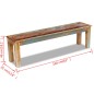 vidaXL Bank Altholz 160x35x46 cm vidaXL Bank Altholz 160x35x46 cm