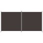 vidaXL 2-tlg. Paravent Braun 348x180 cm Stoff vidaXL 2-tlg. Paravent Braun 348x180 cm Stoff