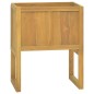 vidaXL Badschrank 60x45x75 cm Massivholz Teak vidaXL Badschrank 60x45x75 cm Massivholz Teak