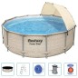 Bestway Power Steel Swimmingpool-Set mit Dach 396x107 cm Bestway Power Steel Swimmingpool-Set mit Dach 396x107 cm