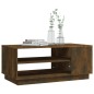 vidaXL Couchtisch Räuchereiche 102x55x43 cm Holzwerkstoff vidaXL Couchtisch Räuchereiche 102x55x43 cm Holzwerkstoff