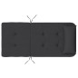 vidaXL Adirondack-Auflagen 2 Stk. Schwarz Oxford-Gewebe vidaXL Adirondack-Auflagen 2 Stk. Schwarz Oxford-Gewebe