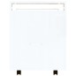 vidaXL Bürowagen Hochglanz-Weiß 60x45x60 cm Holzwerkstoff vidaXL Bürowagen Hochglanz-Weiß 60x45x60 cm Holzwerkstoff