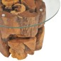vidaXL Couchtisch Massivholz Teak Treibholz 60 cm vidaXL Couchtisch Massivholz Teak Treibholz 60 cm